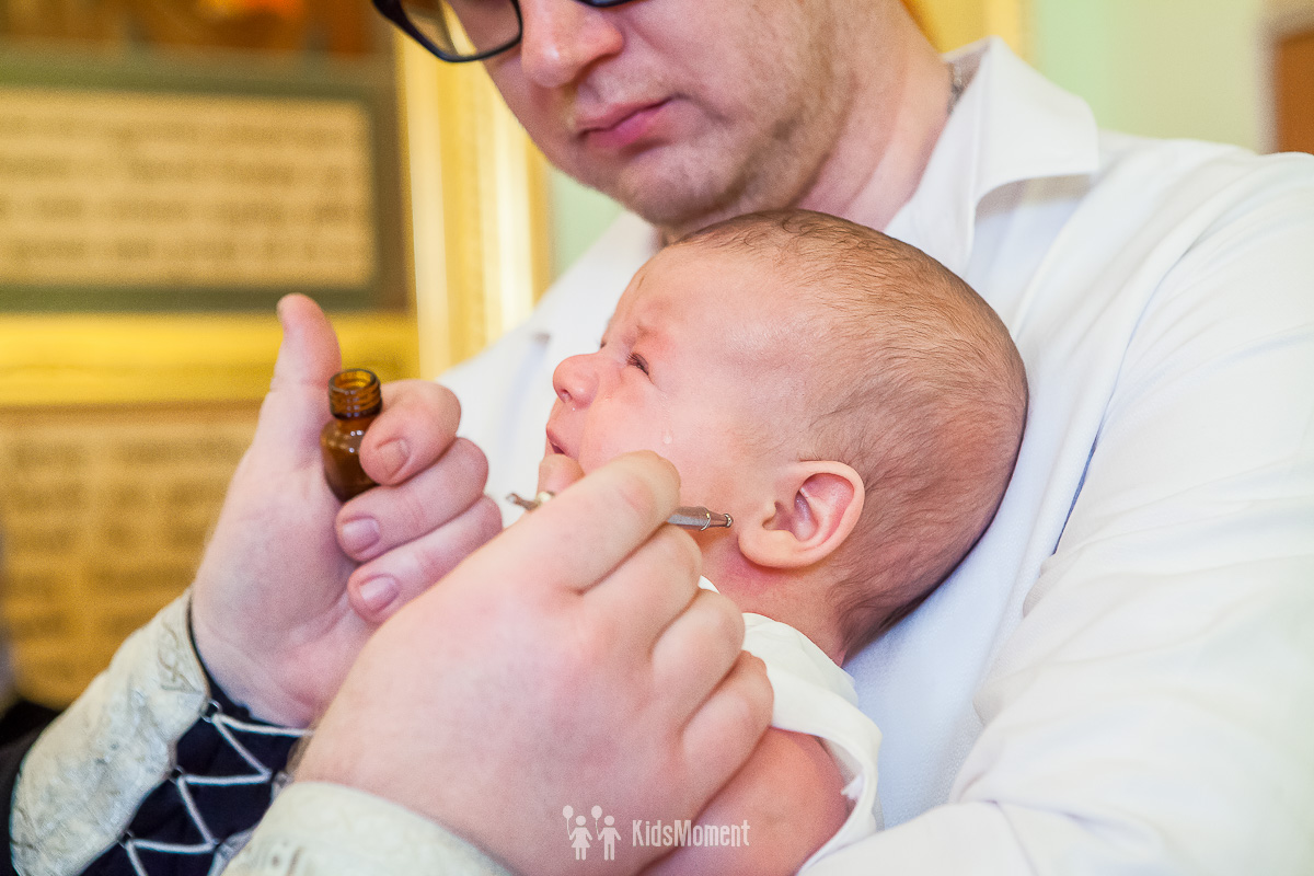 Крещение Ивана в храме Всех Святых на Соколе (23) - kidsmoment.ru